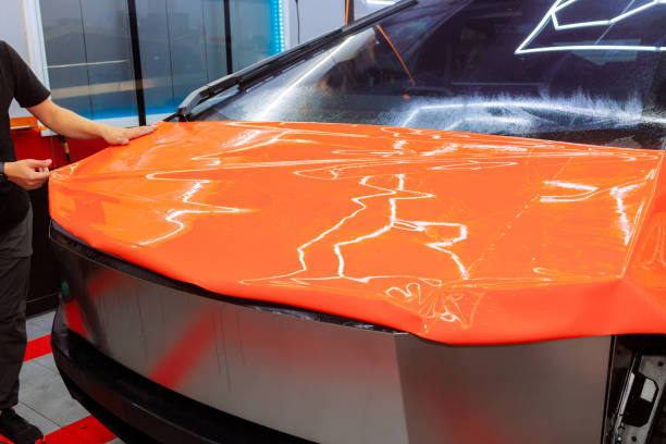 Vinyl wrap detail