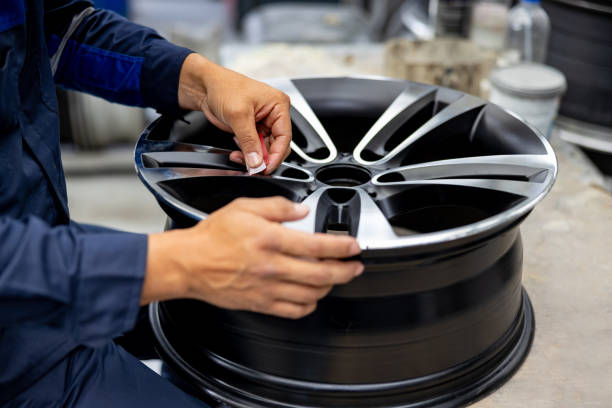 Wheel refinishing process